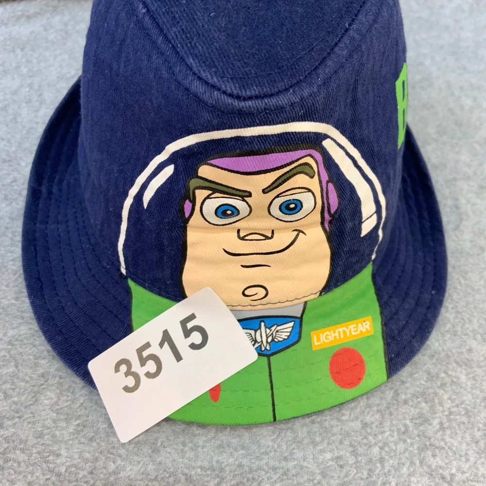 Buzz Lightyear Space Ranger Toddler Navy Disney Toy Story Fedora Bucket Hat